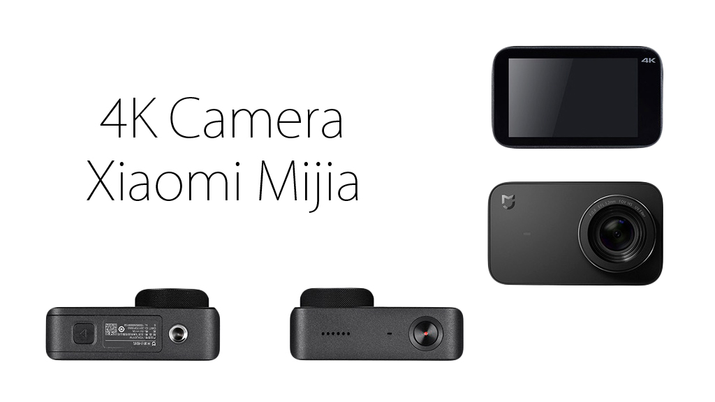 Экшн-камера Xiaomi Mijia 4K
